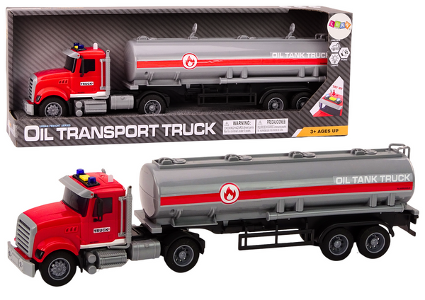 Truck Truck Tanker Lights Sounds Drive Red