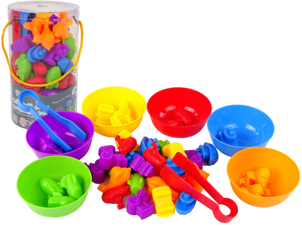 Vehicle Colour Sorting Toy 36 pieces