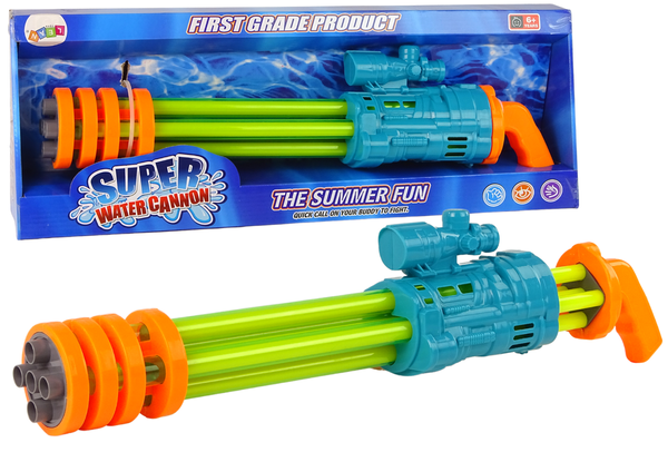 Water Gun 56 cm Blue Orange Water Guns
