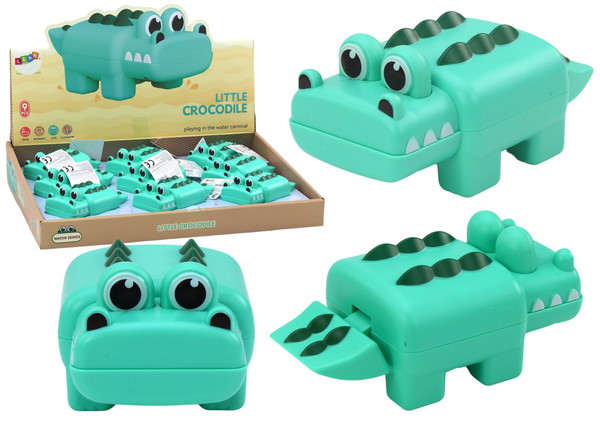 Wind-up Crocodile Bath Toy, Green