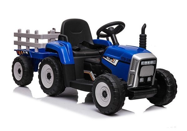 XMX611 Electric Ride-On Tractor Blue