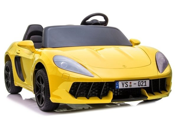 YSA021A Electric Ride-On Car Yellow Painted