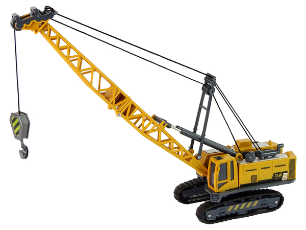 Yellow Construction Vehicle 1:55 Scale Crane