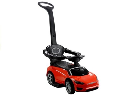 BDQ5199 Toddler's Ride-On with Parent Handle Red