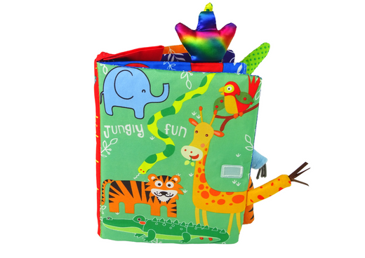 Colorful Jungle Animals Book | Toys \ Toys of newborns