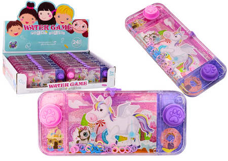 Arcade-Wasserspiel Purple Magic Unicorns Pad-Konsole