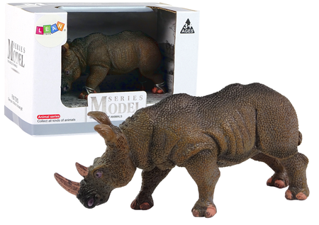 Große Sammlerfigur Rhinozeros Serie Tiere der Welt