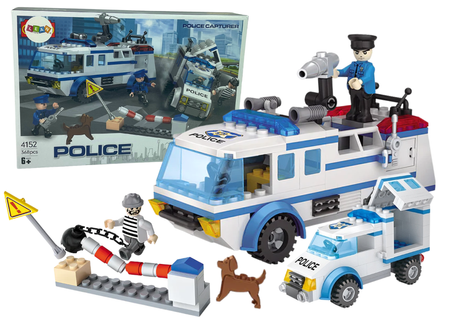 Polizeiauto 368 Teile Chase Bricks Set