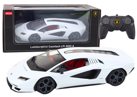 RC Ferngesteuertes Auto 1:14 Lamborghini Countach LPI 800-4 Weiß