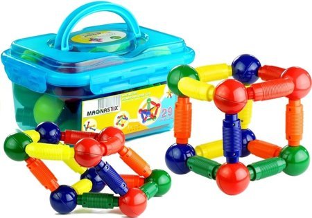 Tolle bunte Magnetbausteine  in verschiedenen geometrischen Formen Spielzeug