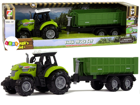 Traktor Abnehmbarer Bauernhof Anhänger Sound Grün