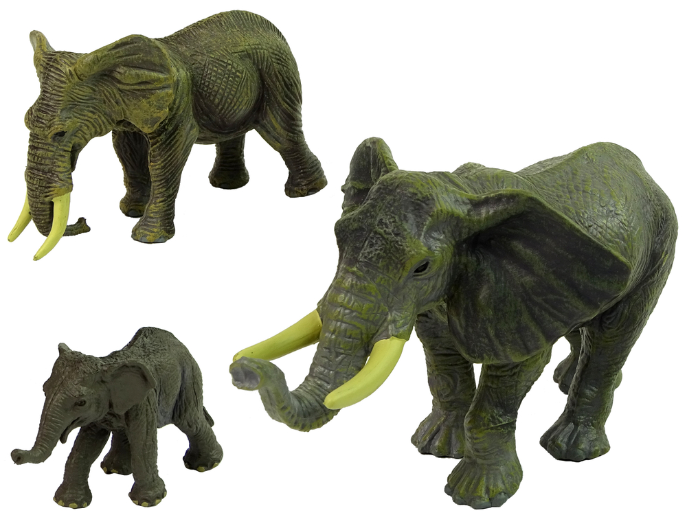 Spielzeug Figuren Afrika Wildtiere | \\ Tiger | Figurenset \\ Lernspielzeug Elefanten Spielzeug