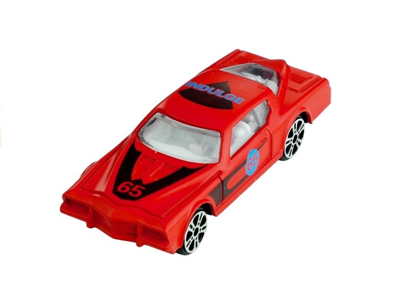 1:24 Smart ForTwo Metall Die Cast Modellauto Auto Spielzeug Ton & Licht Rot