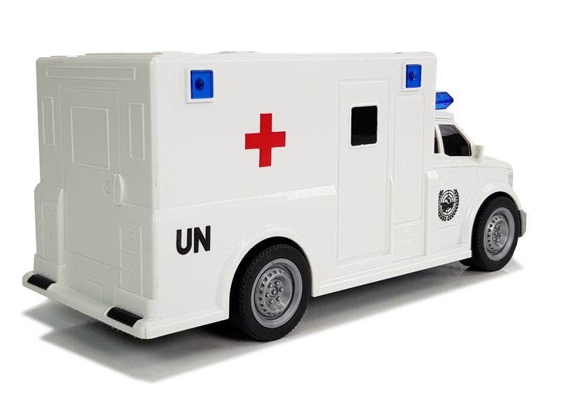 Ambulanz Krankenwagen 1:16 Soundeffekte Krankenwagen Signal 22 cm NEU oVP 