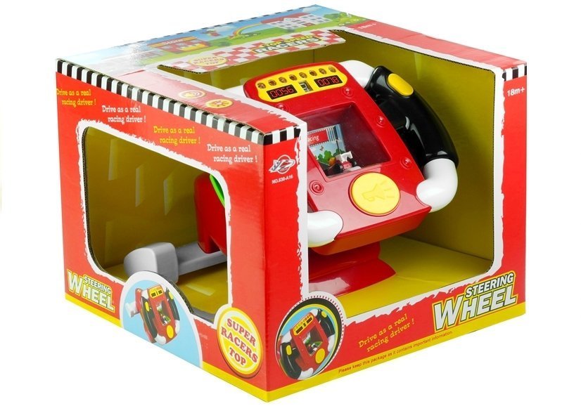 Lenkrad Spielzeug für Kinder Autofahrten Lernspielzeug mit Ton und Licht für 