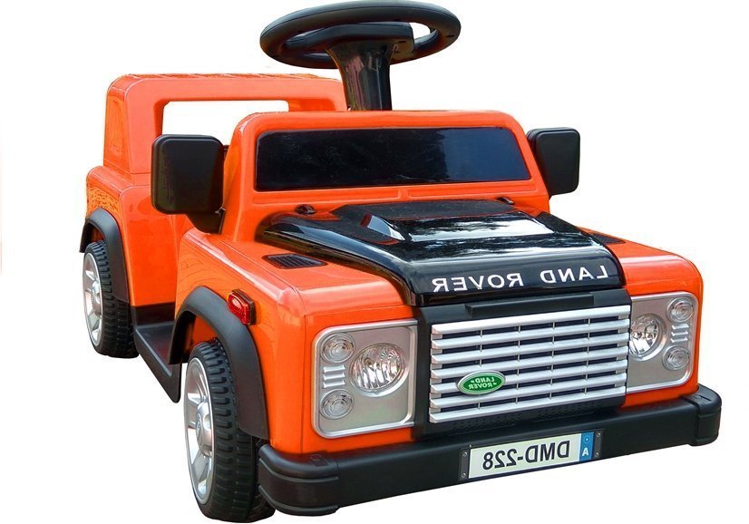 Rutschauto Elektroauto für Kinder Land Rover Orange mit ...