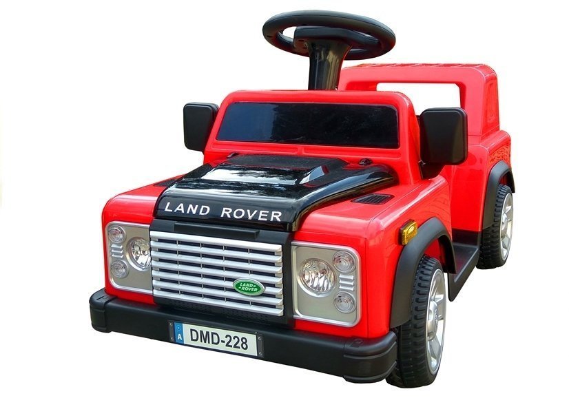 Rutschauto Elektroauto für Kinder Land Rover Rot 6V mit ...