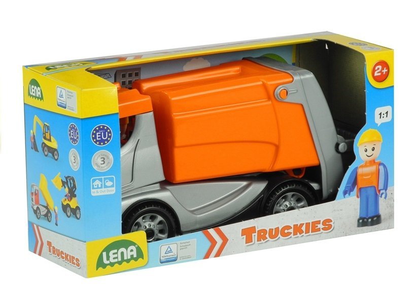 Truckies Müllwagen 22 cm Set Figürchen Fahrer Lenkrad ...