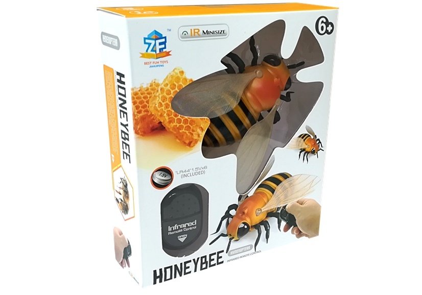 MagiDeal lebensechte Biene Modell Fernbedienung Tier Spielzeug für 