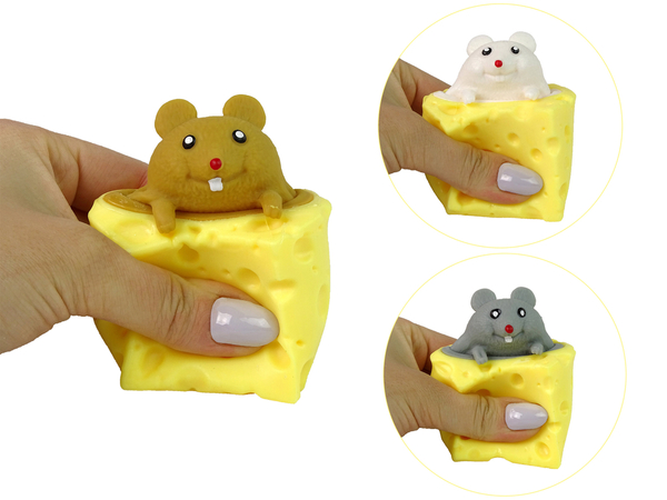  Squishy Käse Maus squishy sensorische Maus Pop es