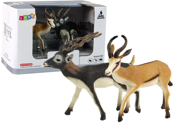 2er Set Figuren Antilope mit Jungtier Tiere der Welt