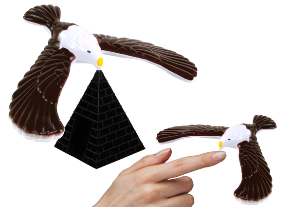 Antigravitation Balancierender Vogel Braunes Spielzeug