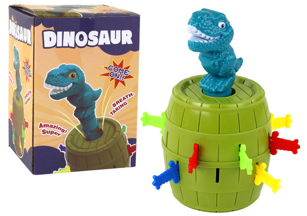 Arcade-Spiel Dinosaur In Barrel Pop-up-Dinosaurier