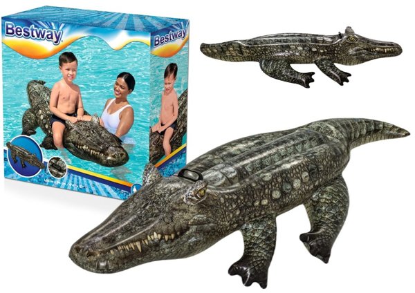 Aufblasbares Krokodil 193 cm x 94 cm Bestway 41478