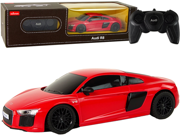 Auto R/C Audi R8 1:24 Rastar Rot