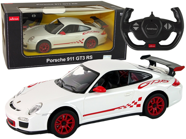 Auto R/C  Porsche 911 GT3 RS 1:14 Rastar Weiß