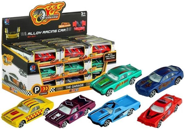 Autos 6 Farben Metallautos Spielzeugautos
