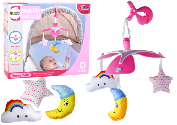 Babybett-Karussell Sky Clip Pink