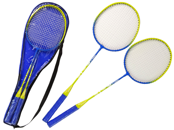 Badminton Satz mit 2 Schlägern