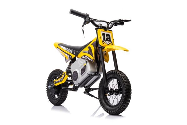 Batteriebetriebenes Motocross-Bike A9901 Gelb