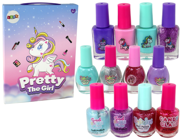 Beauty Nagellack-Set 12-teilig, Farben Glitzer