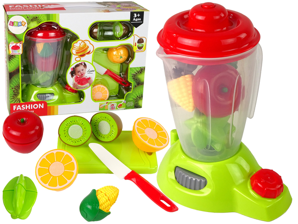 Das Obst-Klettverschluss-Mixer-Set leuchtet Spiel