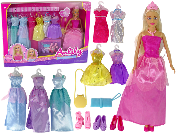 Dress Kit Doll + Zubehör  Kreiere deinen eigenen Stil!