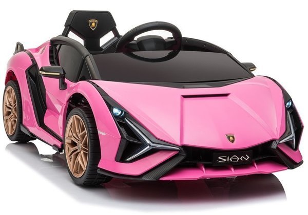 Elektrische Fahrt auf Auto Lamborghini Sian Rose