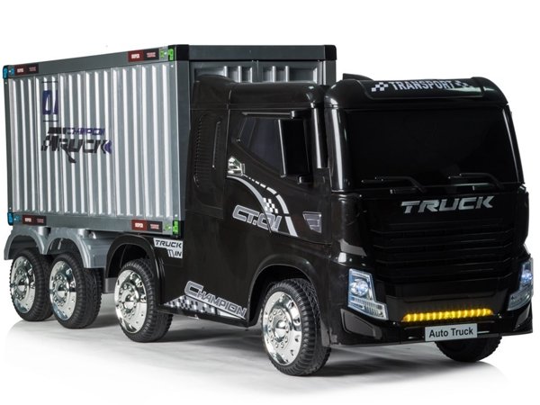 Elektro-Ride-On-LKW JJ2011 Schwarz