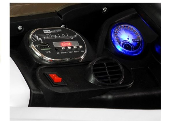 Elektroauto XJL-588 Blau EVA-Reifen Ledersitz 4x45W LED Frontscheinwerfer 