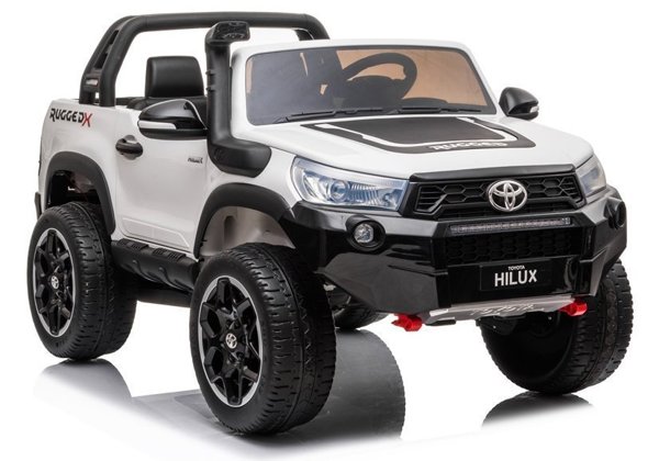 Elektroauto für Kinder Toyota Hilux Weiß