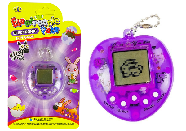 Elektronisches Tamagotchi Tier Lila Spiel