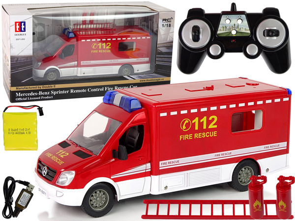 Ferngesteuerte Feuerwehr-Wasserwehr-Leiter