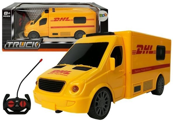 Ferngesteuerter DHL Kurierwagen