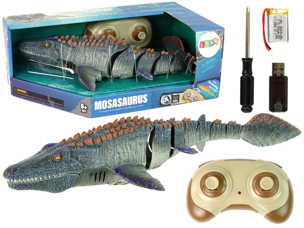 Ferngesteuerter schwimmender RC Mosasaurus