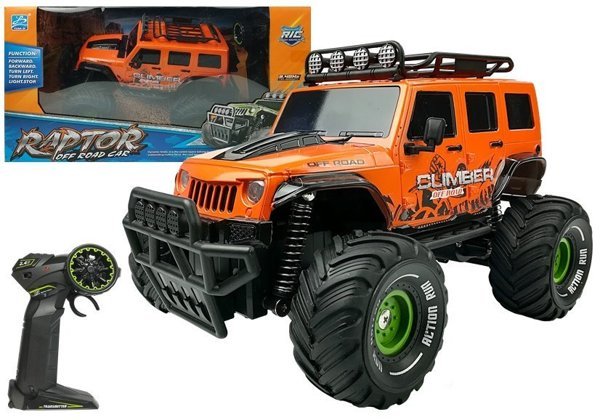 Ferngesteuertes Auto Offroad R/C Jeep Orange 2.4G