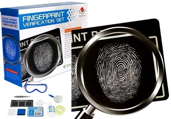 Fingerabdrücke Sammeln Detektiv Fingerprint Spielzeug Schutzbrille