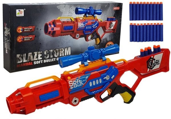 Foam Bullet Gun 20 Stk