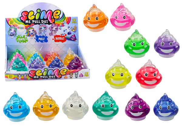 Glutek Slime Emoji in einer Box 150 g 12 Farben