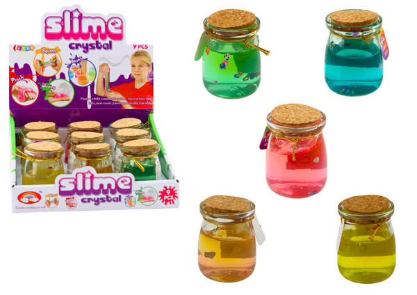 Glutek Slime im Glas 150 g 9 Farben